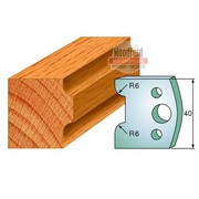 Profile 063 Spindle Moulder Cutters - 40mm Profile Knives & Limitors 